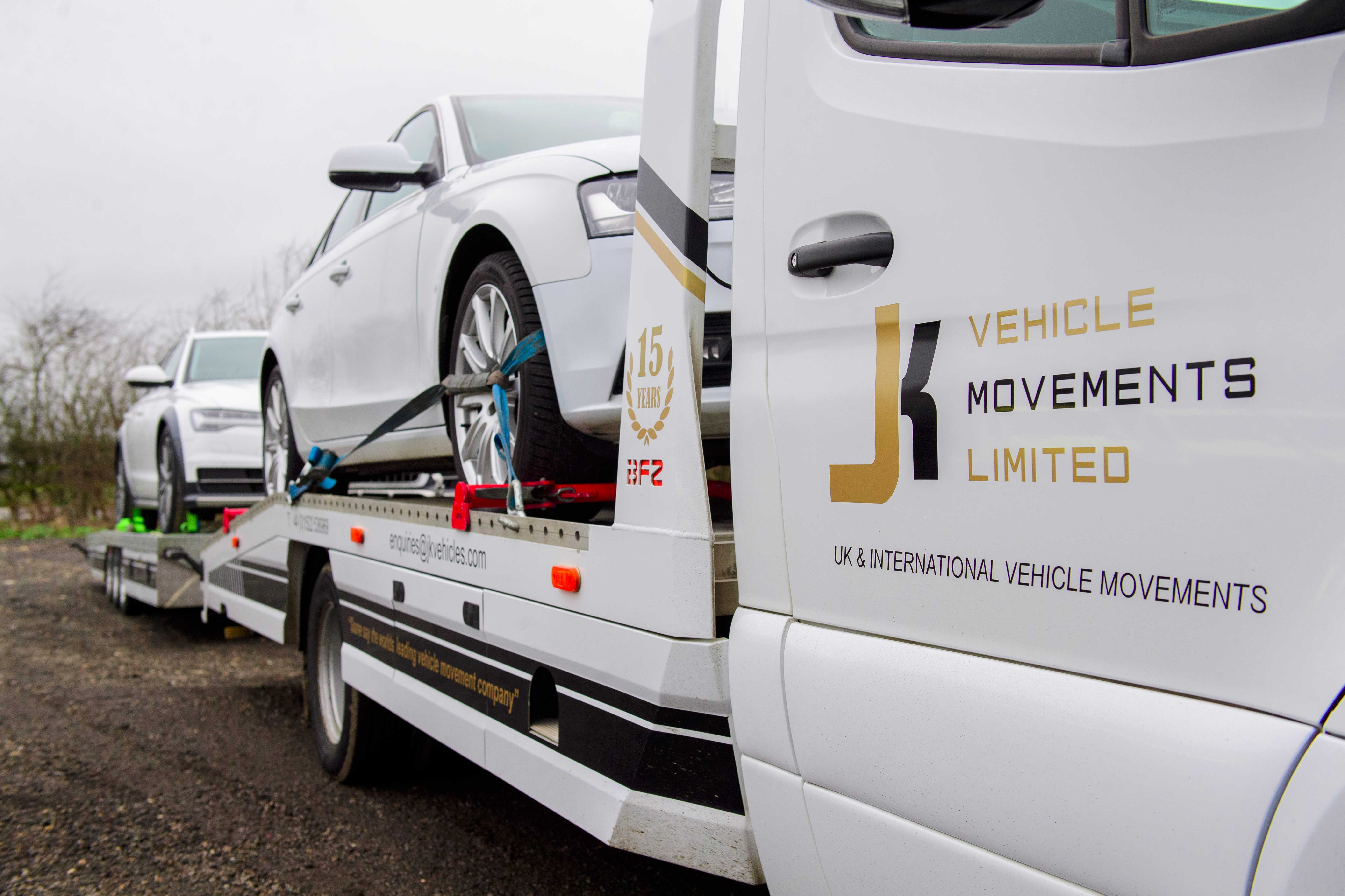 JK Vehicle Movements expert customs and branding detail